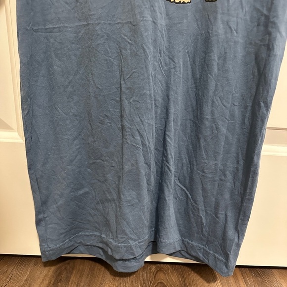 Gildan Vegan Vegetables Blue Cotton Short sleeve T-shirt Size Small - Picture 5 of 8